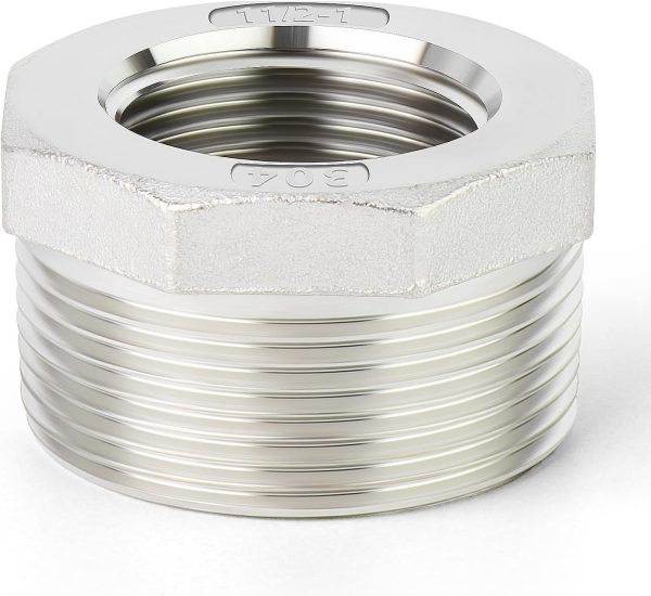 TAISHER Stainless Steel Reducer Hex Bushing Pipe Fitting-5