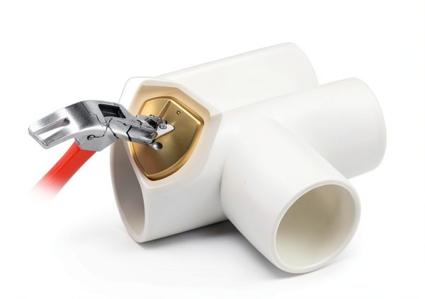 wtxhhy PVC Tee Fittings 1/2 Inch Furniture Grade Connectors-3