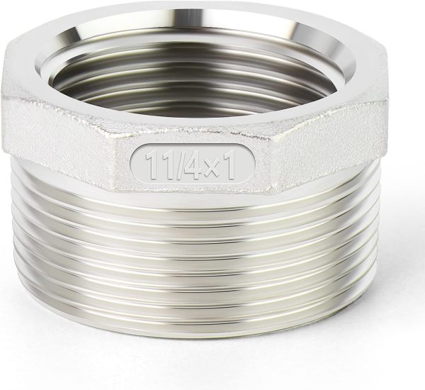TAISHER Stainless Steel Reducer Hex Bushing Pipe Fitting-5