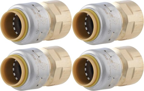 SharkBite Brass Push Female Adapter Lead Free Plumbing-0