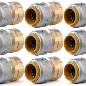SharkBite Brass Push Female Adapter Easy Installation-0