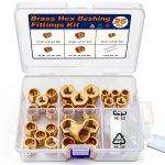 KOOTANS Brass Hex Bushing Kit 25 PCS Premium CA360 Forged-0