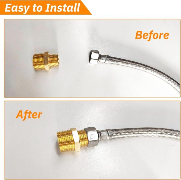 Gadoutcover Brass Nipple Reducer Pipe Fittings Industrial-4
