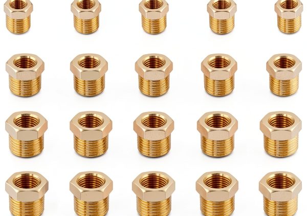 KOOTANS Brass Hex Bushing Kit 25 PCS Premium CA360 Forged-1