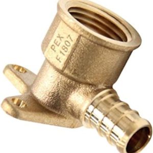 EFIELD Pex Drop Ear Elbow Brass Pipe Fitting Adapter-0