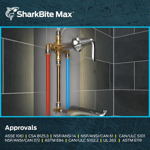 SharkBite Brass Push Female Adapter Pipe Fitting Tool Free-5