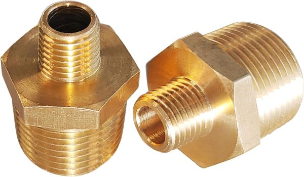 Gadoutcover Brass NPT Reducer Fittings Industrial Pipe-0