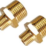 Gadoutcover Brass Nipple Reducer Pipe Fittings Industrial-0