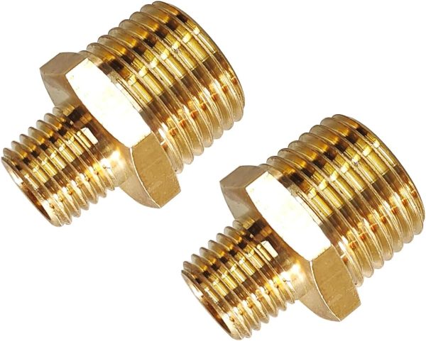 Gadoutcover Brass Nipple Reducer Pipe Fittings Industrial-0