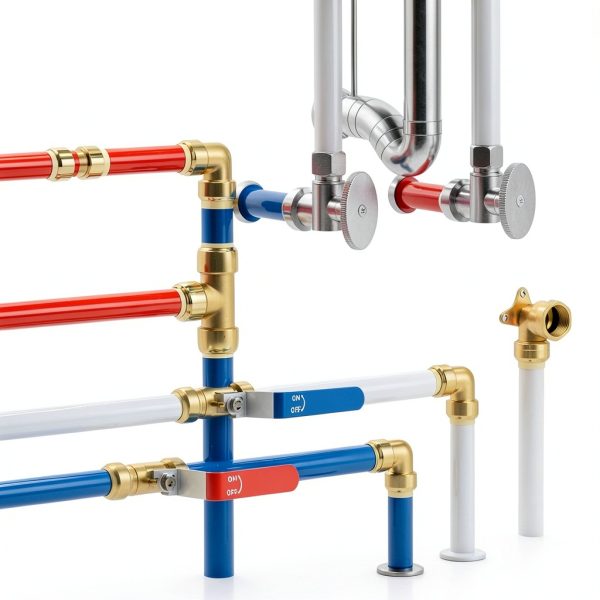 EFIELD Brass Push Fit 90 Degree Elbow Pipe Fitting-6