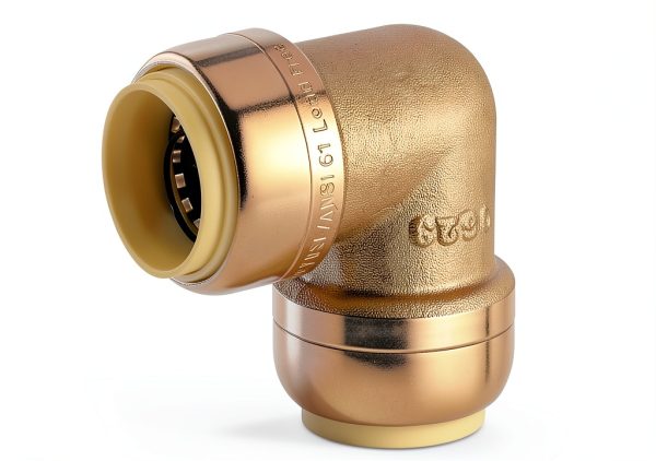 EFIELD Brass Push Fit 90 Degree Elbow Pipe Fitting-7