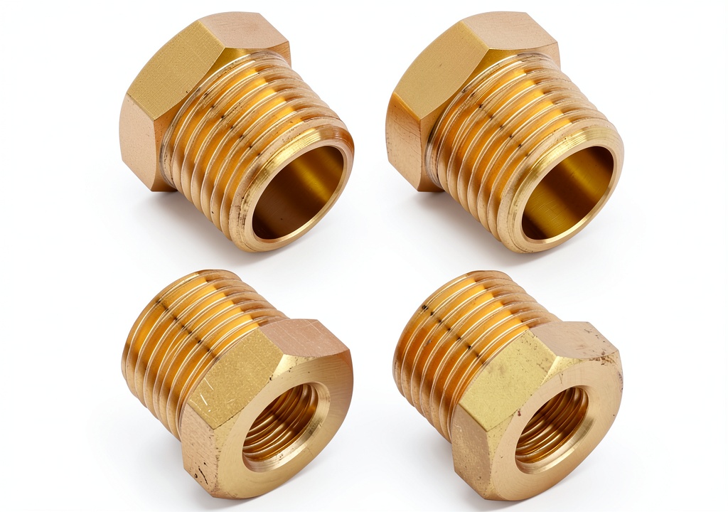 'KOOTANS brass hex bushing pipe fitting with NPT threads'