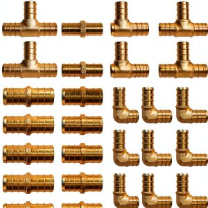 SUNGATOR Pex B Fittings Brass Plumbing Set 36 Pack-0