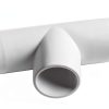 wtxhhy PVC Tee Fittings 1/2 Inch Furniture Grade Connectors-5