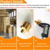 Gadoutcover Brass NPT Reducer Fittings Industrial Pipe-2