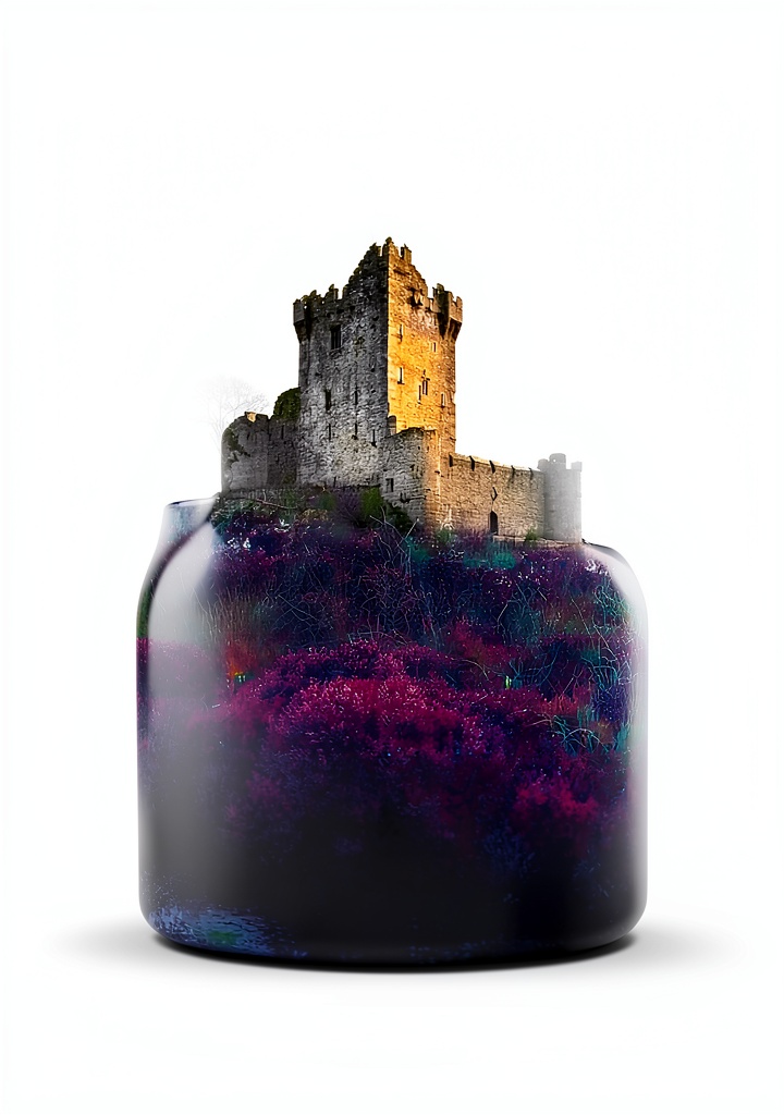 Cover of The Hands of Time eBook showing a romantic historical scene