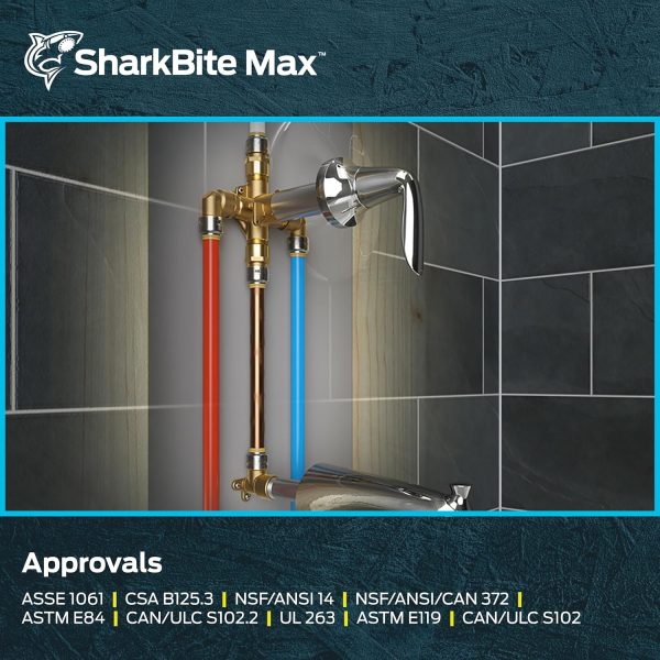SharkBite Brass Push Female Adapter Plumbing Fitting PEX-5