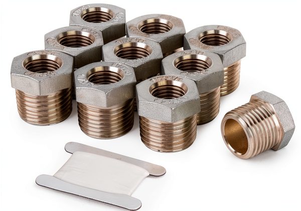 TAISHER Reducer Hex Bushing Stainless Steel Pipe Fitting-0