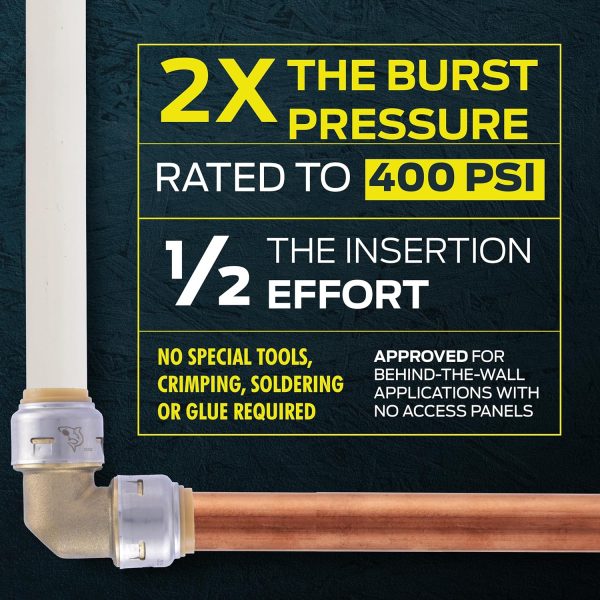 SharkBite Brass Push Female Adapter Lead Free Plumbing-2