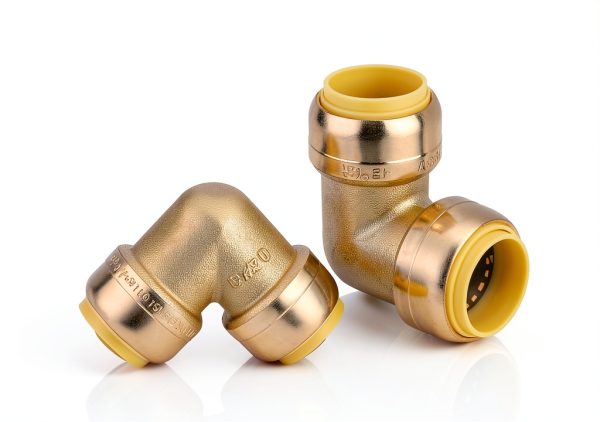 EFIELD Brass Push Fit 90 Degree Elbow Pipe Fitting-3