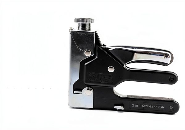 Staple Gun Edward Tools 3-in-1 Heavy Duty with 600 Clear Staples-1