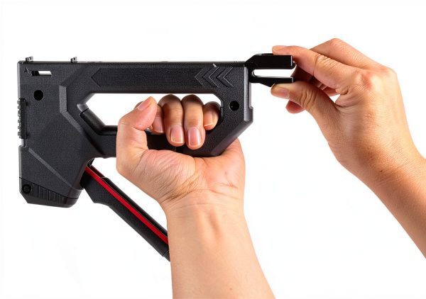 Staple Gun YEAHOME 6-in-1 Duty Manual Brad Nailer with 5000 Staples-3