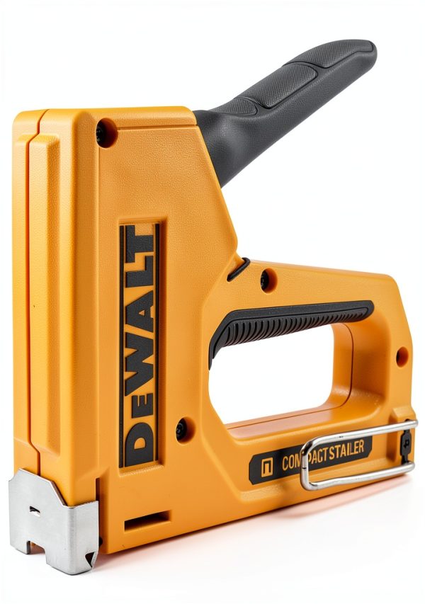 DEWALT Heavy Duty Compact Staple Gun DWHTTR130LH Black Yellow-1