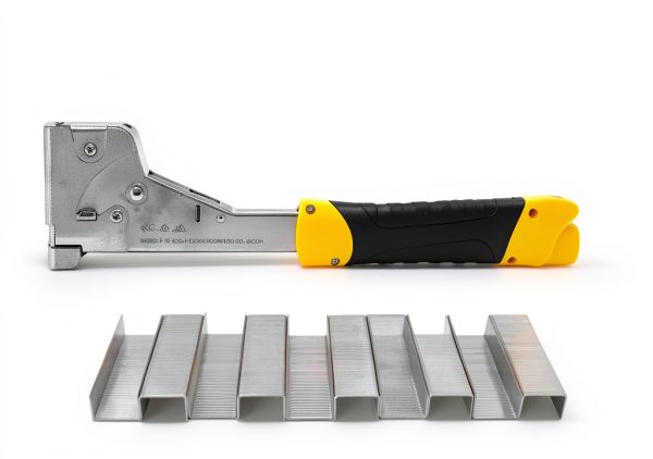 Heavy Duty Hammer Tacker YEAHOME 6000 T50 Staples Alloy Steel Anti Jam-2