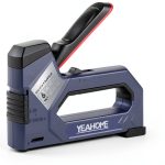 Staple Gun YEAHOME 6-in-1 Duty Manual Brad Nailer with 5000 Staples-0