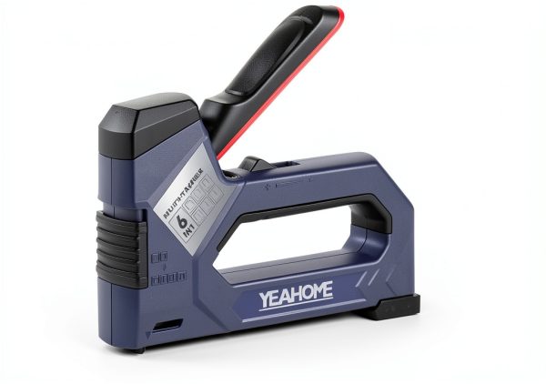 Staple Gun YEAHOME 6-in-1 Duty Manual Brad Nailer with 5000 Staples-0