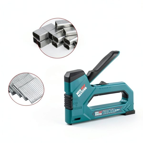 NEU MASTER Staple Gun 6-in-1 Heavy Duty Upholstery with 4000 Staples-1