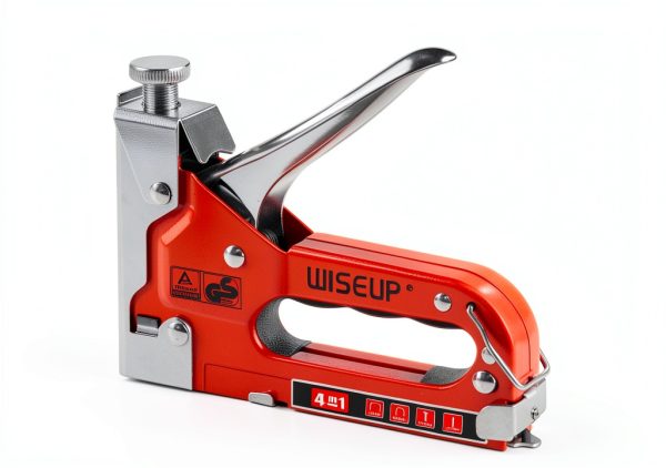 Upholstery Staple Gun WISEUP 4-in-1 Duty Manual for Wood, Fabric, DIY-3