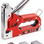 Upholstery Staple Gun WISEUP 4-in-1 Duty Manual for Wood, Fabric, DIY-0