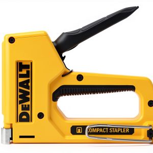 DEWALT Heavy Duty Compact Staple Gun DWHTTR130LH Black Yellow-0