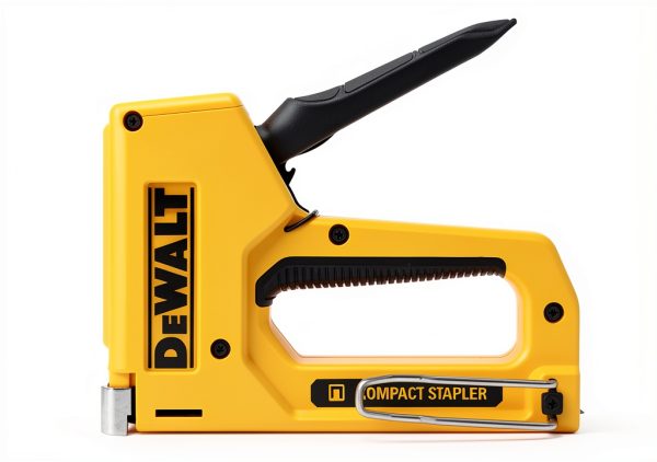 DEWALT Heavy Duty Compact Staple Gun DWHTTR130LH Black Yellow-0