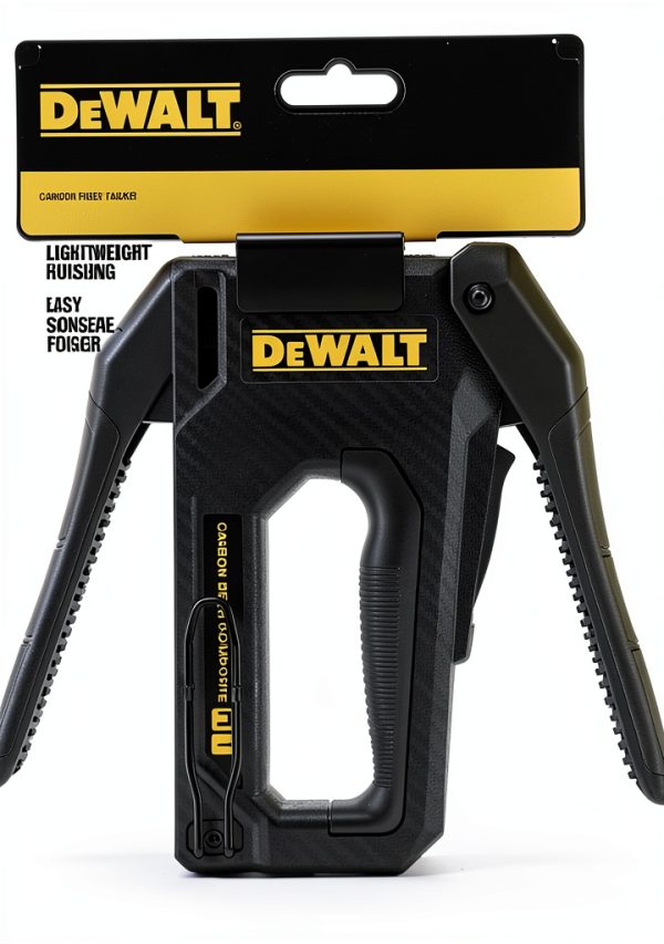 DEWALT Staple Gun, Carbon Fiber Body, 2-in-1 Tacker (DWHT80276)-4