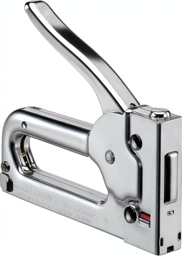 Arrow JT21CM Light Duty Staple Gun - Chrome, Fits 1/4, 5/16, 3/8-3
