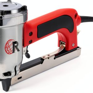 ROBERTS 10-600 3/16" Crown, 120V, 15-Amp, 20 Gauge Electric Stapler with Carrying Case, Red-0