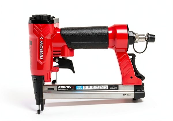 Arrow PT50 Oil Free Pneumatic Staple Gun Red Heavy Duty Hand Stapler-1