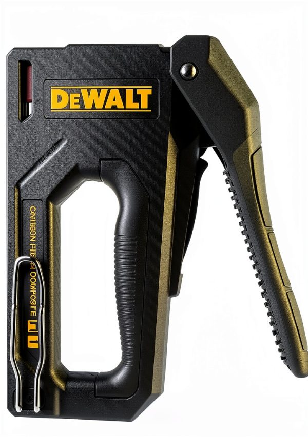DEWALT Staple Gun, Carbon Fiber Body, 2-in-1 Tacker (DWHT80276)-0