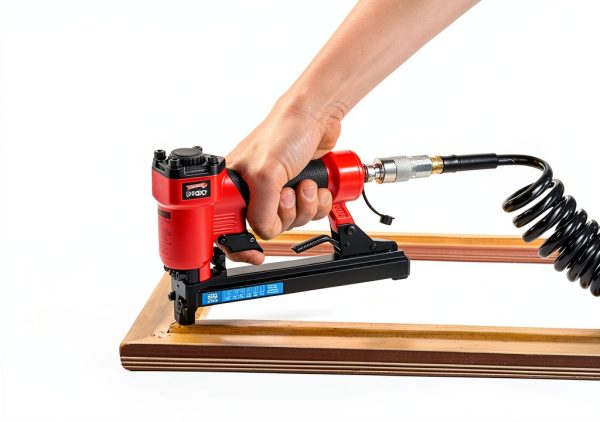 Arrow PT50 Oil Free Pneumatic Staple Gun Red Heavy Duty Hand Stapler-4