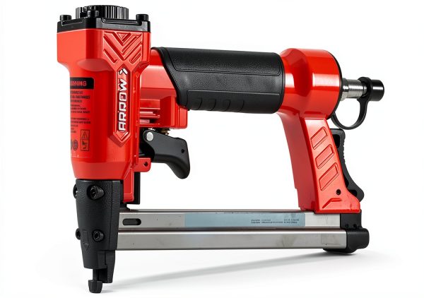 Arrow PT50 Oil Free Pneumatic Staple Gun Red Heavy Duty Hand Stapler-9
