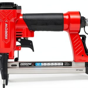 Arrow PT50 Oil Free Pneumatic Staple Gun Red Heavy Duty Hand Stapler-0
